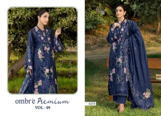 Shree fabs ombre premium vol 9 designer salwar suits wholesale